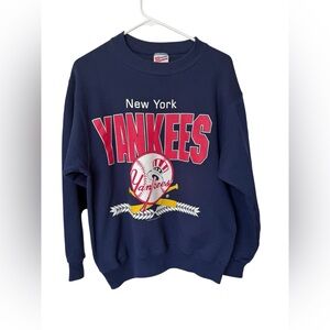 Vintage New York Yankees MLB Baseball Sweatshirt 1992 Medium